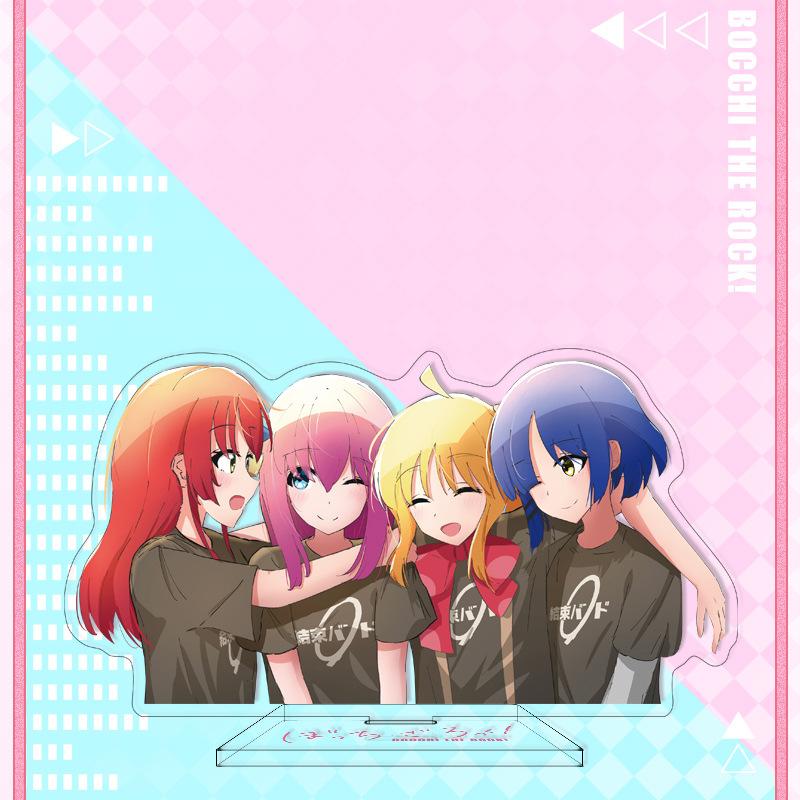 Подставка для модели аниме Bocchi The Rock Girls, Gotou Hitori Ijichi Nijika Yamada Ryo Kita Ikuyo, держатель для стенда