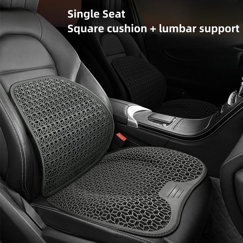 Для лета подушка для автокресла поясничная подушка для спины подушка для сиденья с охлаждающим гелем вентилируемая дышащая подушка для автомобиля