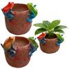 Flower Pot Courtyard Vintage Decoration, Garden Outdoor Potted Plant, Home Decoration