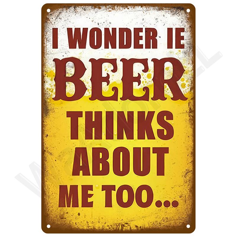 Vintage Bar Metal Signs Bathroom House Living Room Home Retro Wall Decorations Items Luxury Decor Interior Art Posters Tin Signs