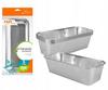 Aluminum baking tin 1000 ml set of 5
