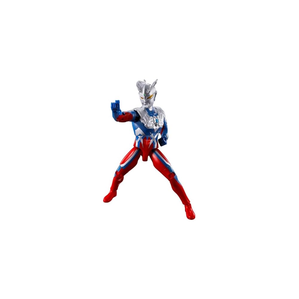 Фигурка Ультрамена Зеро Bandai Sound Action со звуковыми эффектами и шарнирными соединениями