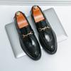 Fashion Trendy Men's Party Leather Casual Shoes Loafers Luxury Versatile Slip On Wedding Outdoors Parties and Men's Oversized Shoes