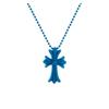 Vintage Crucifix Religious Punk Pendant Amulet Cross Necklace Pvc