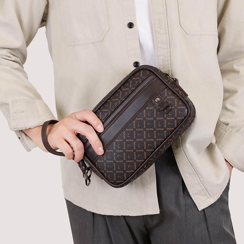 Commercial PU Bag with Niche Design Multifunctional Shoulder Crossbody Bag Casual and Elegant High Quality New