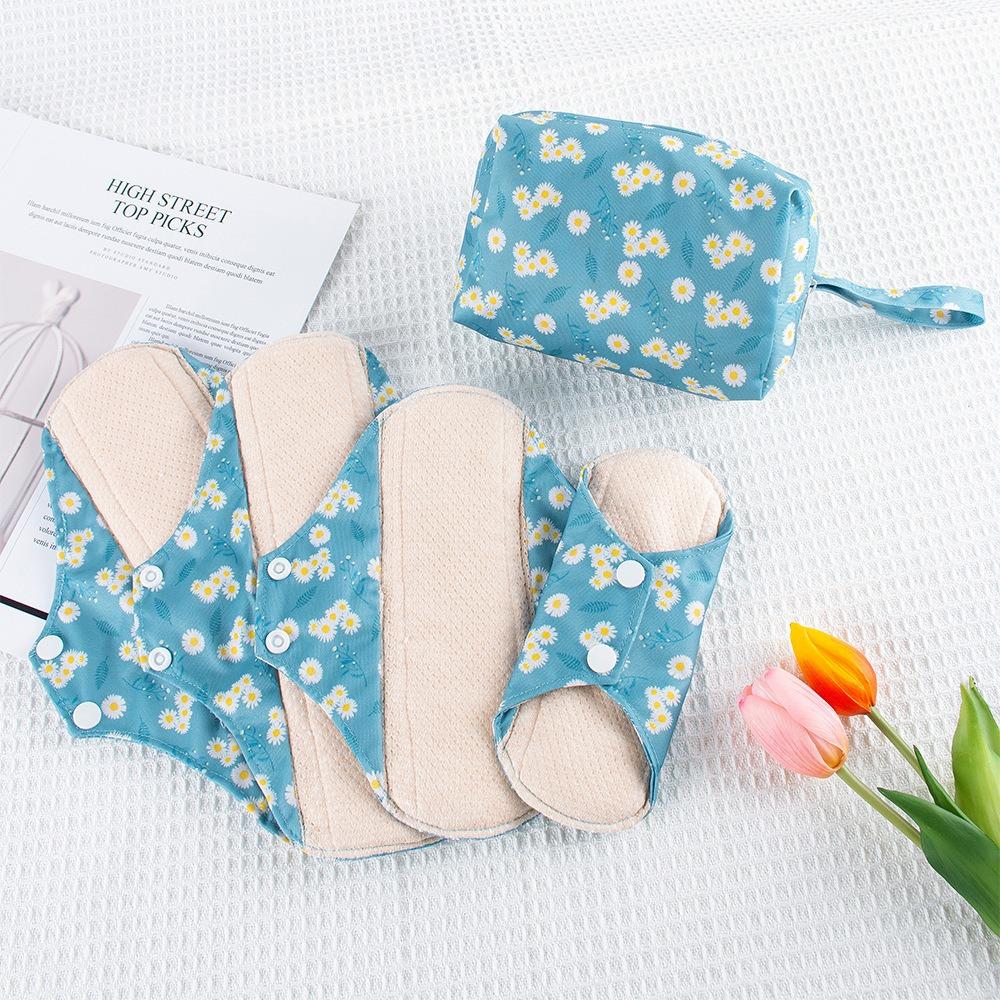 5Pcs/Set Washable Panty Liners Reusable Menstrual Pads High Quality Sanitary Napkins