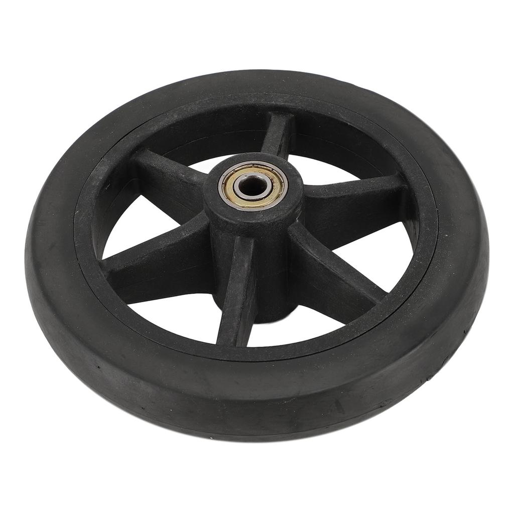 2 шт. Колесо для инвалидной коляски 6 дюймов Запасная часть Аксессуар для электрической инвалидной коляски для большинства электрических инвалидных колясок Черный