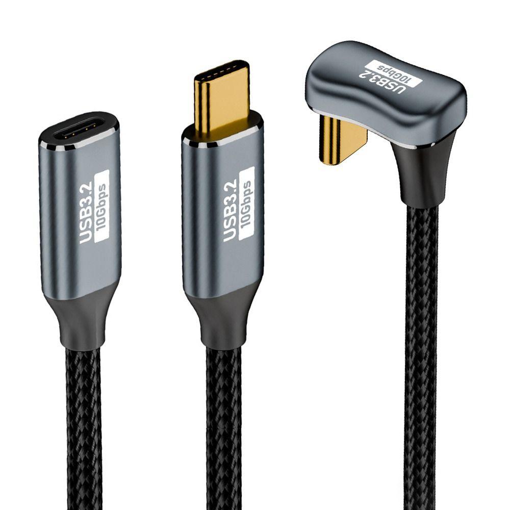 Кабель для передачи данных OTG 4K 60 Гц, линия быстрой зарядки PD 100 Вт, чип Emark, кабель USB 3.1 Gen 2 Type-C