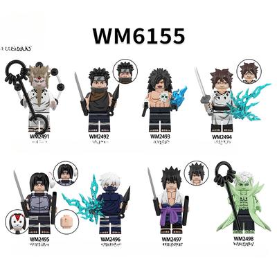 WM6155 Аниме Серия Кирпичи Части Строительный Блок Взрослые Фигурки Аксессуары Набор Игрушки Для Детей