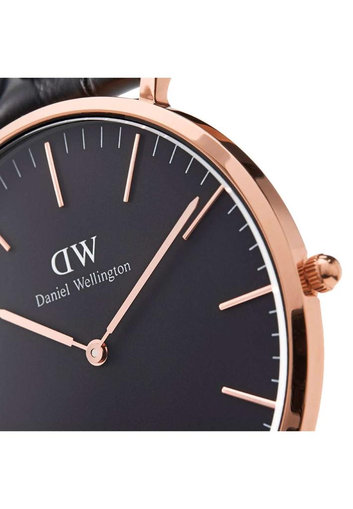 Год импорта Daniel Wellington DW Watch Classic Black Cornwall 40 мм Часы Бренд Стильный Популярный Бизнес Черный Подарок Парень [Официальный магазин/2