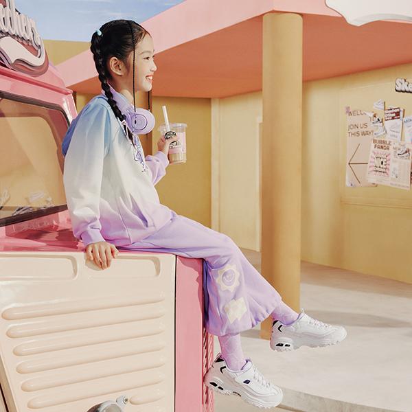 Skechers Нескользящие, Износостойкие, Защита от ударов ногой, Низкие, Детские, Повседневные, Лавандовые, Для подростков 302526L-WLV