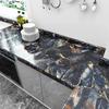 Marble Pattern Kitchen Oil Stickers Self Adhesive Waterproof Cabinet Stove Countertop Desktop Bathroom Renovation Wallpaper Home