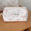 Bowknot Cosmetic Storage Bag Multi-function Toiletry Cosmetic Pouch  Makeup Accessory