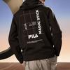 Fila Минималистичное лого с буквой Повседневное вязаное худи Мужские худи Черный F11M249203F-BK