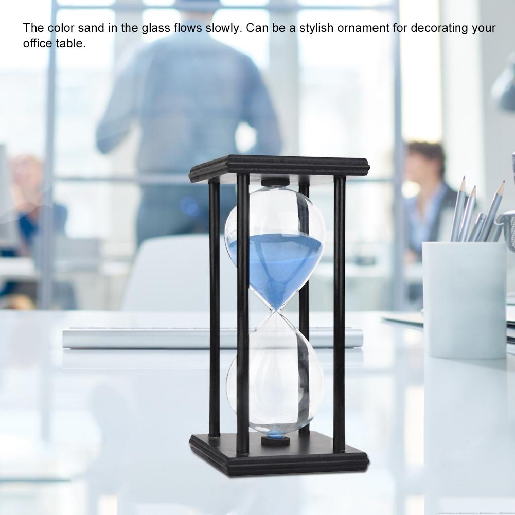 Песочные часы 30 минут Деревянные Песочные часы Таймер Часы Модные подарки Декор для дома и офиса