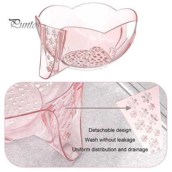 Корзина для слива фруктов и овощей Дуршлаги с носиком Не содержит бисфенол А Миска для мытья фруктов с ситечком Контейнер для сушки продуктов на кухне Раковина