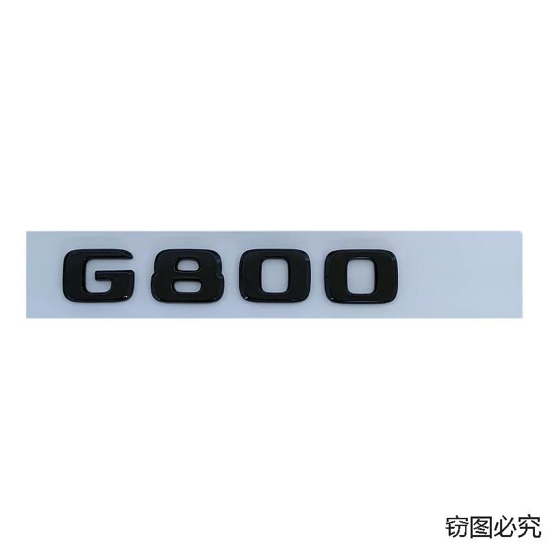 ABS Car Body Side Letters Badge Tail Trunk Sticker for Mercedes Benz G700 G800 G900 900 800 700 Emblem W210 W213 W204 W251 W111