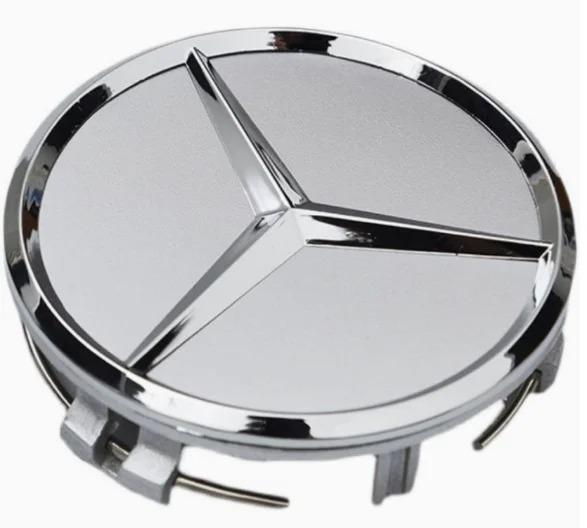 4Pcs -75mm Car Wheel Center Logo Hub Cap For Mercedes Benz AMG C207 C218 A207 C117 CLA CLS E Class W212 S212 X166 W176 W205AA JF1