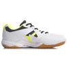 New LiNing Koba Anti Slip And Wear Resistant Lightweight Low Top Badminton Shoes Unisex White Gray AYTM079-5