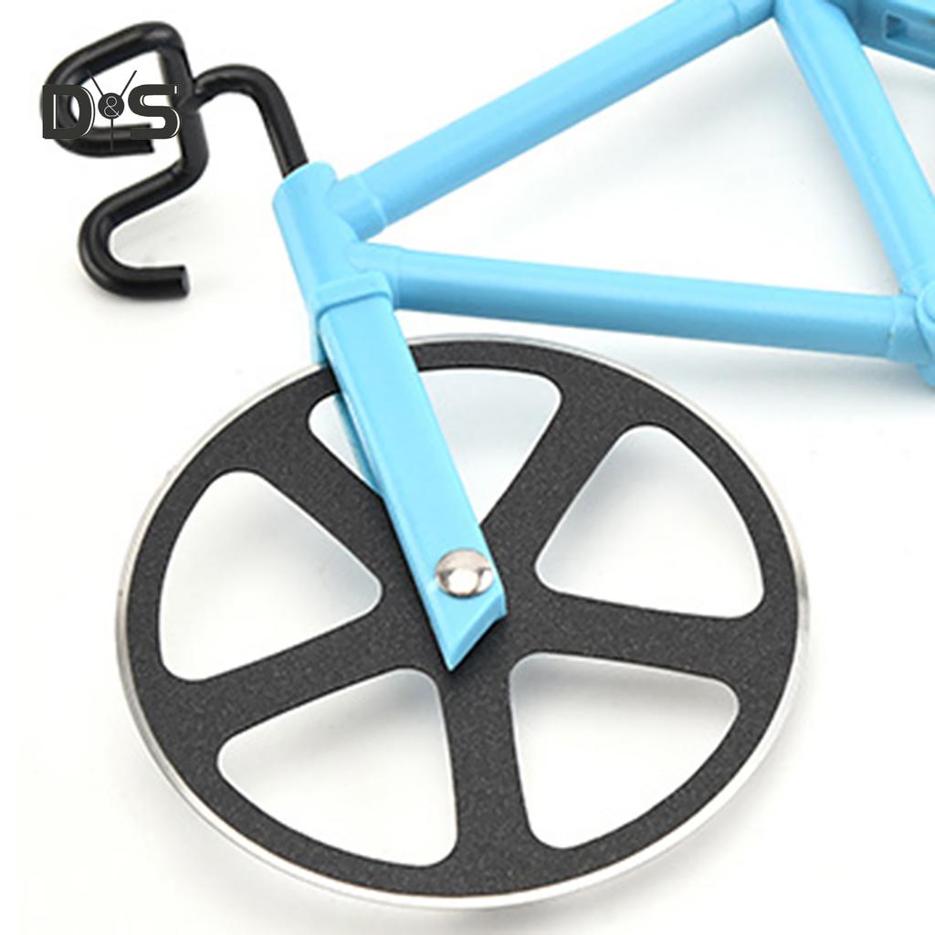 Новинка SW в форме велосипеда, резак для пиццы, двухколесный слайсер, кухонный инструмент для домашнего декора