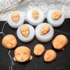 3D Baby Face Silicone Molds Human Facial Mould DIY Doll Modified Accessories Polymer Clay Head Sculpey Cake Decor Handmade Tools