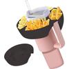 1 шт. миска для закусок для стакана Stanley 40 унций с ручкой, пластиковый поднос для закусок с 4 отделениями, совместимый с 40 унциями с ручкой