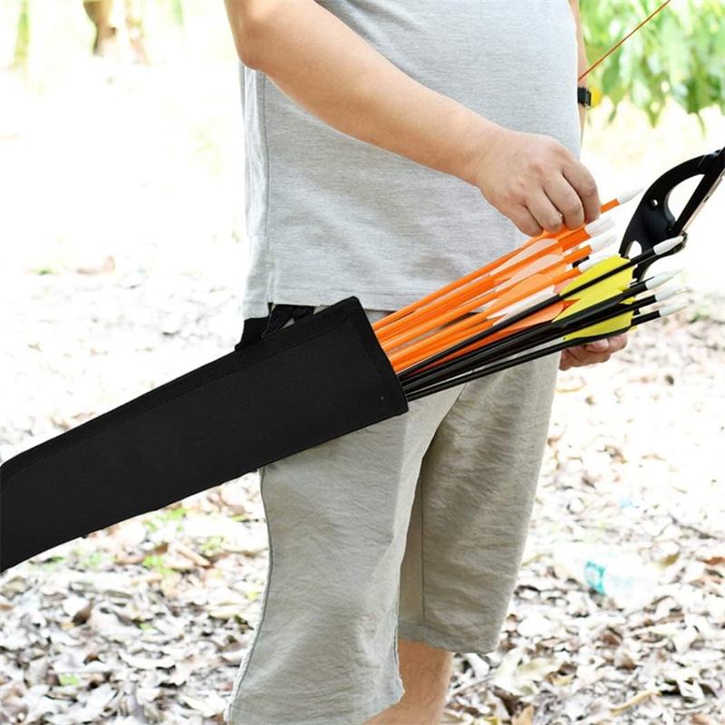 Оксфорд Арчери Колчан для болтов арбалетных Трубка для стрел Набедренная поясная сумка для переноски Отделение для хранения Держатель Охотничьи аксессуары