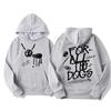 Fashionable Pullover Sweatshirt Retro Streetwear Hoodie Rapper Drake All The Dogs Album Graphic Hoodie