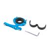 RATCHROLL 1 Pc Universal Motorcycle Bike Drink Holder Motorbike Bicycle Bottle Cup Holder Screw Blue Aluminum Alloy