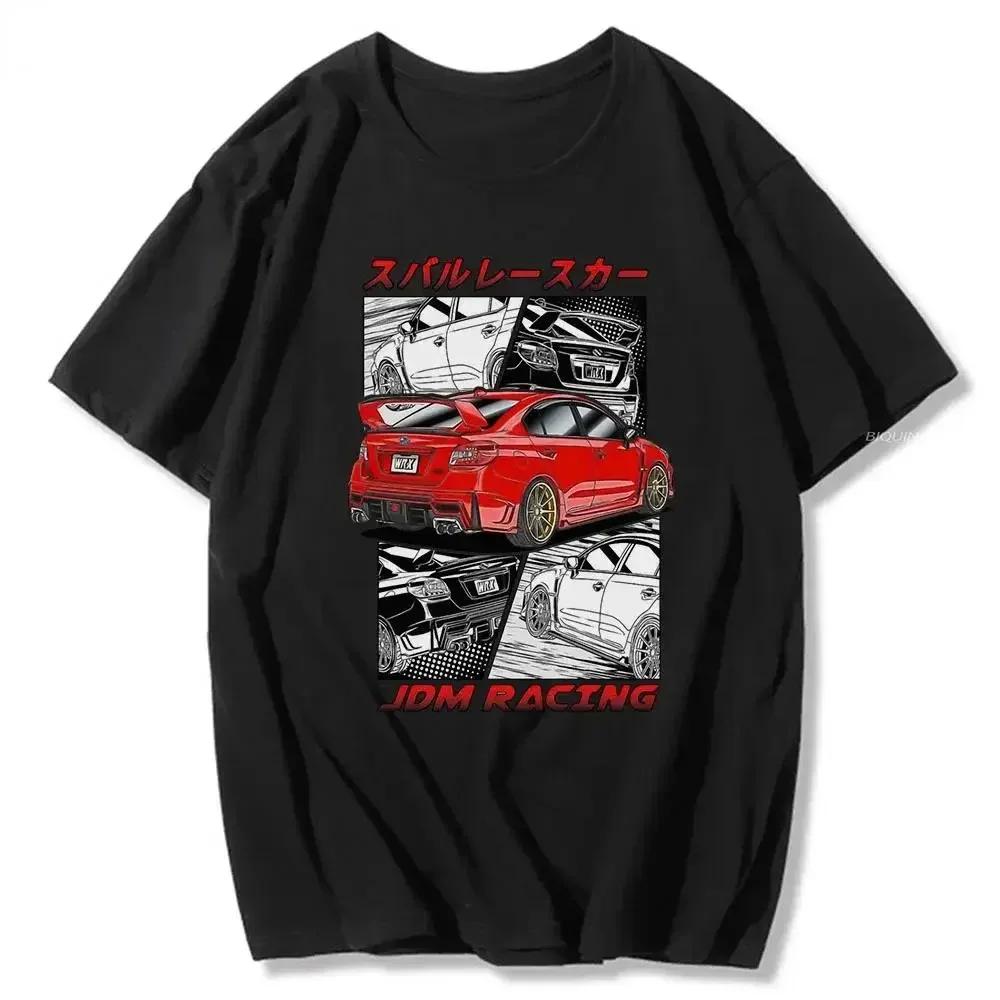 Футболка Initial D Японское Аниме Графическая Забавная Харадзюку Манга Футболка Модная Повседневная Футболка с Коротким Рукавом Женская Одежда