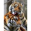 Diamond Painting "Tiger" Animal 5D DIY Full Round Diamond Embroidery Kit Rhinestone Cross Stitch Decoration Mosaic Picture Gift