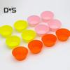 12Pcs No Odor Eco-friendly Muffin Cup Mold Silicone Greaseproof Muffin Cake Mold Kitchen Tool