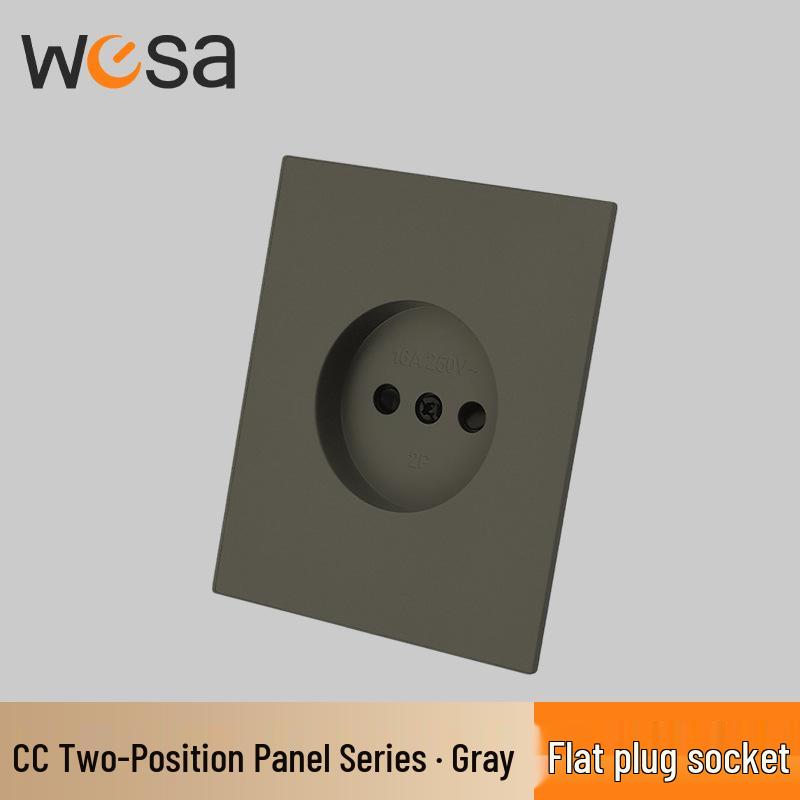 CC Series Flame Retardant Multi-Gang European Wall Socket