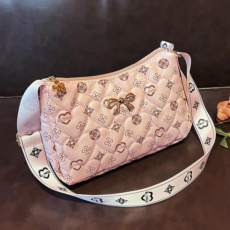 Роскошная летняя женская сумка через плечо с принтом и тесьмой