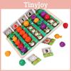 Farm Vegetable Wooden And Fruit Planting Color Classification Toy For Gift Kids