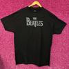 Футболка с логотипом The Beatles в винтажном стиле, графический дизайн