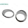 Fit For BMW X3 F25 2011-2013 Chrome Silver Exterior Fog Light Lamp Strip Trim 2*