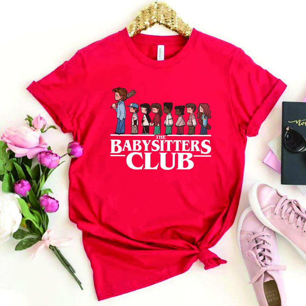 The Baby Sitters Club Tshirt Vintage St5 Movie Shirt Steven Shirts Babysitter Harrington Tee Unisex Short Sleeves Tops Fan Gift