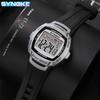 Топ Новые Ретро Электронные Часы Мужские Большой Экран Простые Водонепроницаемые Светящиеся Студенческие Спортивные Часы