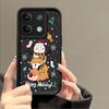 Чехол для телефона Merry Christmas Snowman Elk Print для Xiaomi 13T Pro 11T Poco F6 X6 Redmi Note 13 12 11 Pro 10, мягкий матовый противоударный защитный чехол из ТПУ