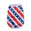 Soft Pet Clothes Summer Vest For Small Dogs Cats Cozy Breathable Puppy T-shirt Apparel Print Chihuahua Independence Day Costume