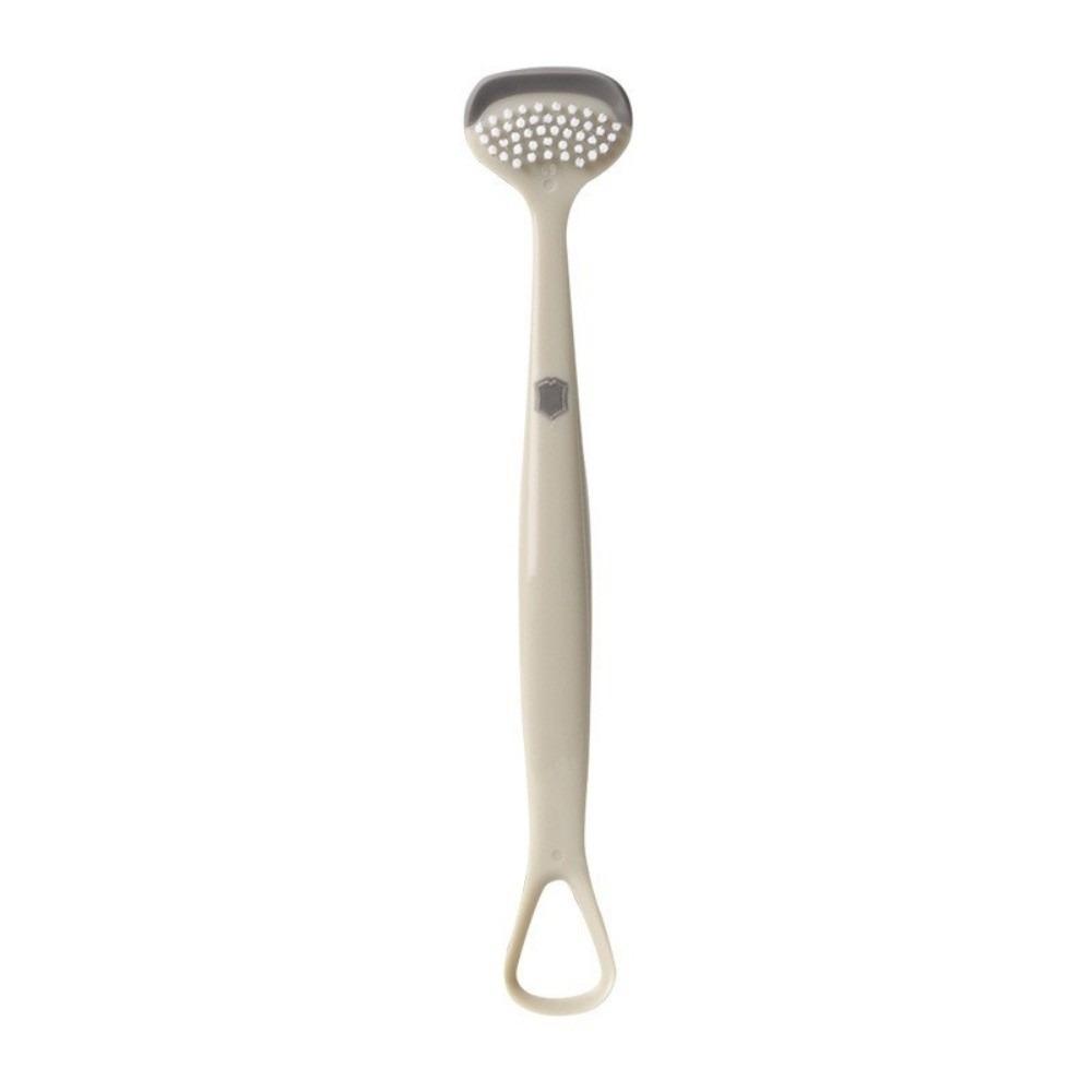 Triple Effect Tongue Scraper Brush Reusable Oral Cleaning Brush Fresh Breath Silicone Oral Cleaner Tools Halitosis Clean