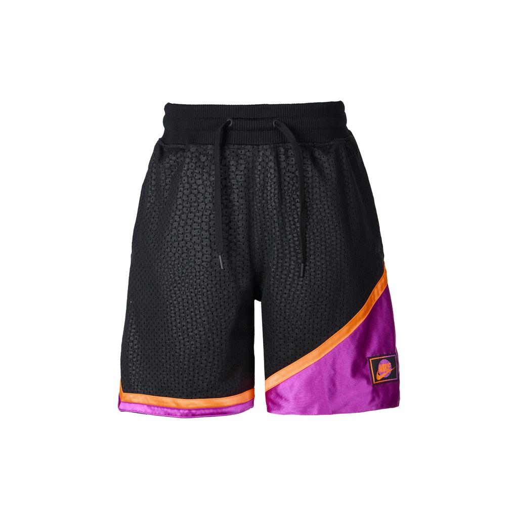 Nike Баскетбольные шорты мужские черные с фиолетовым CK6392-010