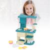 51pcs Kids Kitchen Playset Interactive Play Kitchen Toy Set Play Oven and Sink for Toddlers Girls Boys