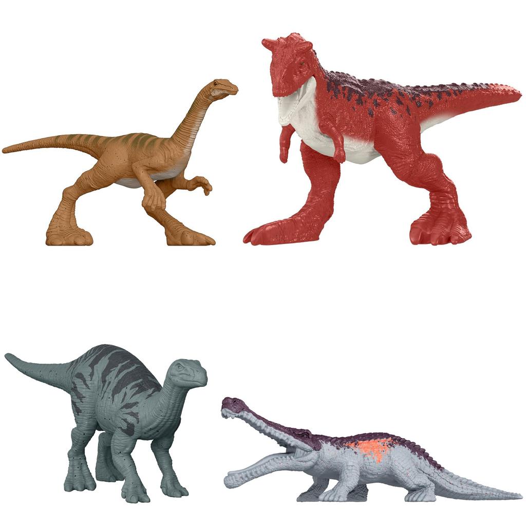 Mattel JURASSIC WORLD Mini Figure Box Assortment 2023 2nd Edition Years Old и [Blind Pack] [Dinosaur Toy] [3 Up] 986E-GWP38