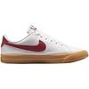 Nike Кроссовки Court Legacy GS White Team Red Gum Kids Gum-Yellow DA5380-132