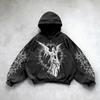 Unisex Oversized Hooded Sweatshirt With 3D Print Streetwear Long Sleeve Pullover Winter Casual Wear