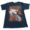 Метал-группа Cannibal Corpse Slasher Мясо vtg черная футболка QT6107