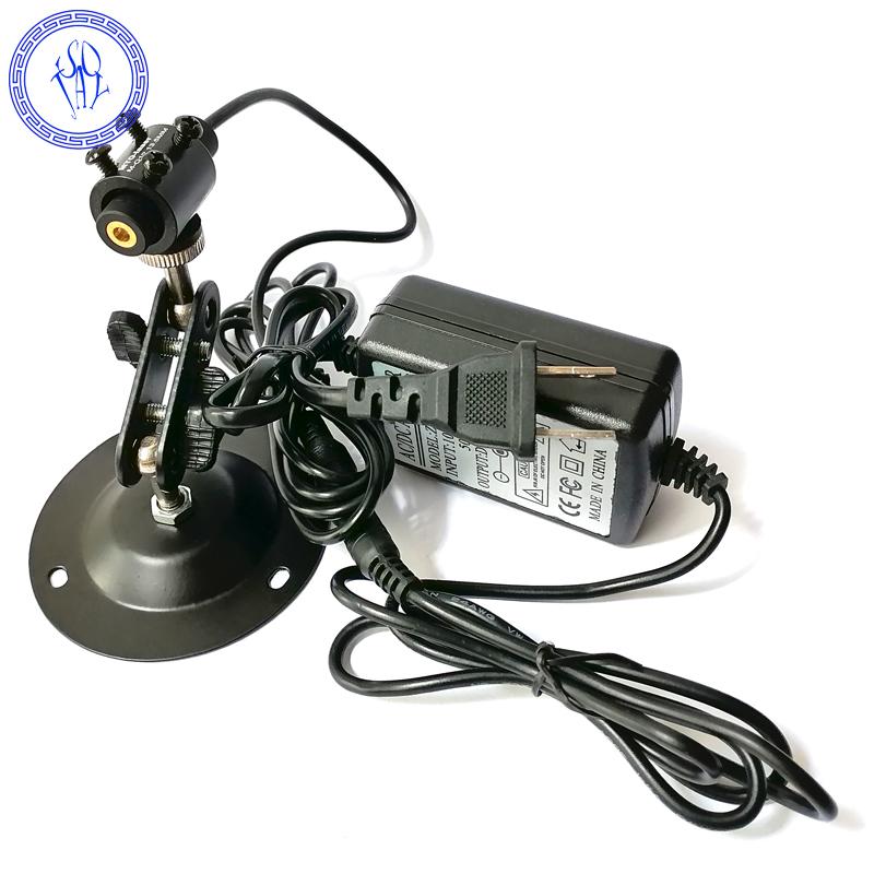 Laser Module 3-5v 650nm 5mw Red Line Laser Beam with Adapter