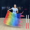 Multicolor Belly Dance Accessories Props Scalable Rods Colorful Scarves Flag  Dance Performance